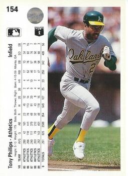 Tony Phillips  baseball card collectible - Main Image 2