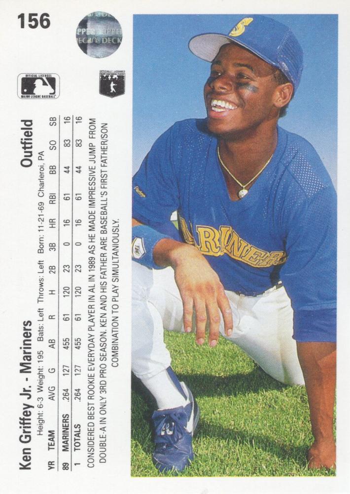 Ken Griffey Jr.  baseball card collectible - Main Image 2