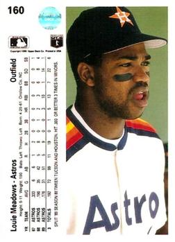 Louie Meadows  baseball card collectible - Main Image 2