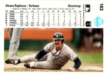 Alvaro Espinoza  baseball card collectible - Main Image 2