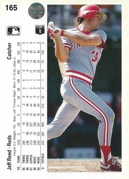 Jeff Reed  baseball card collectible - Main Image 2