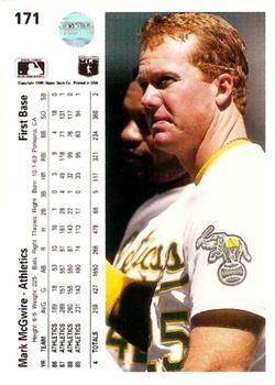Mark McGwire  baseball card collectible - Main Image 2