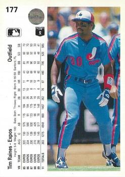 Tim Raines  baseball card collectible - Main Image 2