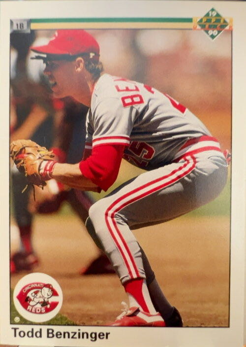 Todd Benzinger  baseball card collectible - Main Image 3