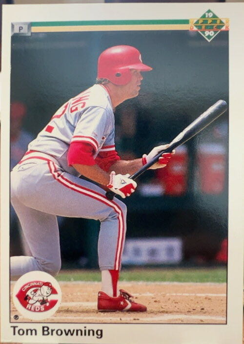 Tom Browning  baseball card collectible - Main Image 3