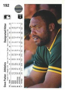 Dave Parker  baseball card collectible - Main Image 2
