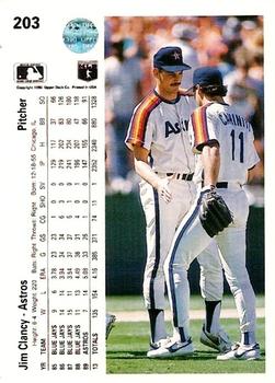 Jim Clancy  baseball card collectible - Main Image 2