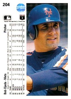 Bob Ojeda  baseball card collectible - Main Image 2