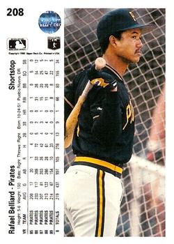 Rafael Belliard  baseball card collectible - Main Image 2