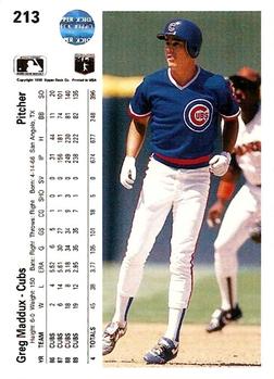 Greg Maddux  baseball card collectible - Main Image 2