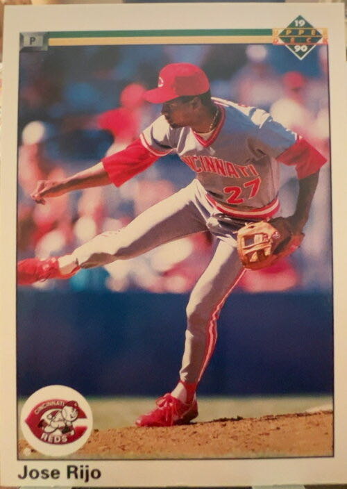 Jose Rijo  baseball card collectible - Main Image 3