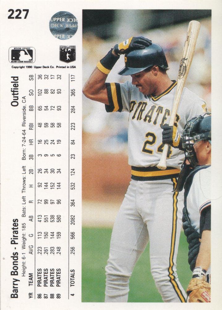 Barry Bonds  baseball card collectible - Main Image 2