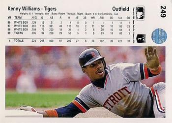 Kenny Williams  baseball card collectible - Main Image 2