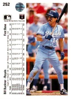 Bill Buckner  baseball card collectible - Main Image 2