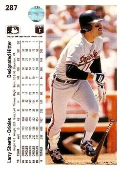 Larry Sheets  baseball card collectible - Main Image 2