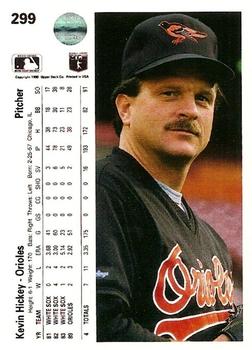 Kevin Hickey  baseball card collectible - Main Image 2