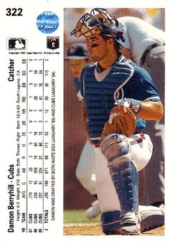 Damon Berryhill  baseball card collectible - Main Image 2