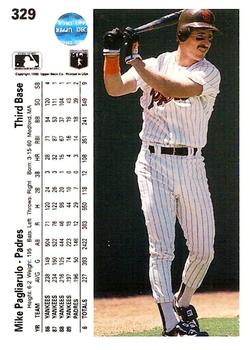 Mike Pagliarulo  baseball card collectible - Main Image 2
