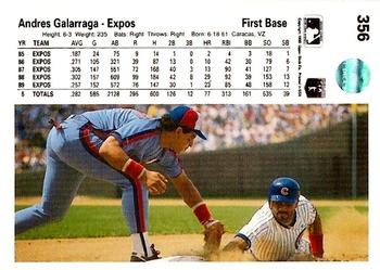 Andres Galarraga  baseball card collectible - Main Image 2