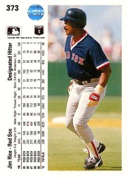 Jim Rice  baseball card collectible - Main Image 2