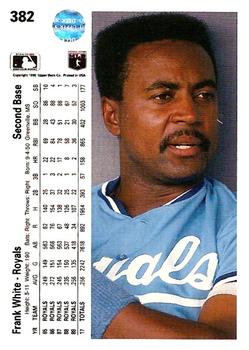 Frank White  baseball card collectible - Main Image 2