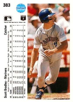 Scott Bradley  baseball card collectible - Main Image 2