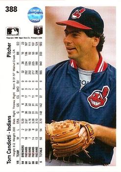 Tom Candiotti  baseball card collectible - Main Image 2