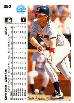 Steve Lyons  baseball card collectible - Main Image 2