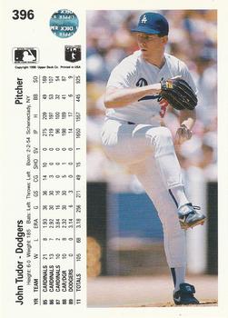 John Tudor  baseball card collectible - Main Image 2