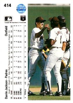 Darrin Jackson  baseball card collectible - Main Image 2