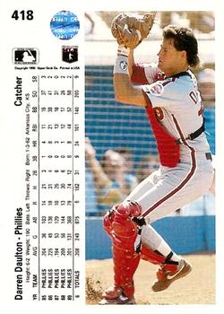 Darren Daulton  baseball card collectible - Main Image 2