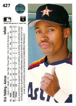 Eric Yelding  baseball card collectible - Main Image 2