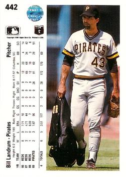 Bill Landrum  baseball card collectible - Main Image 2