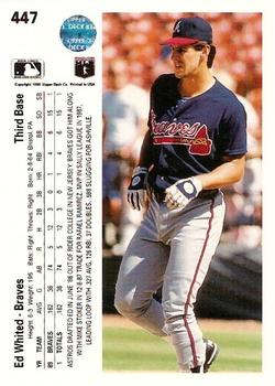 Ed Whited  baseball card collectible - Main Image 2