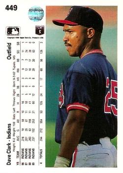 Dave Clark  baseball card collectible - Main Image 2