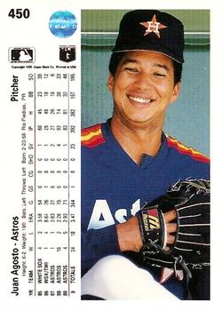 Juan Agosto  baseball card collectible - Main Image 2