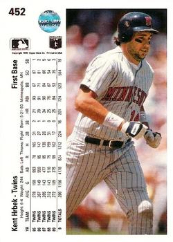 Kent Hrbek  baseball card collectible - Main Image 2