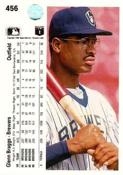 Glenn Braggs  baseball card collectible - Main Image 2