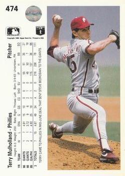 Terry Mulholland  baseball card collectible - Main Image 2