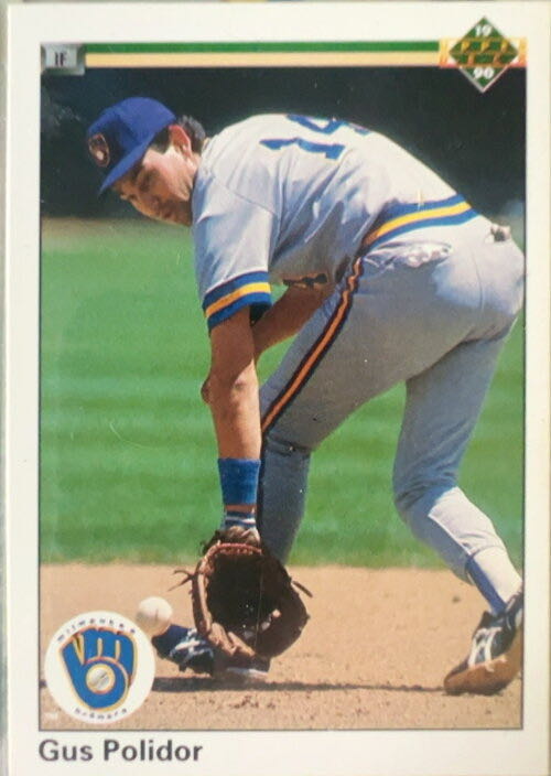 Gus Polidor  baseball card collectible - Main Image 3