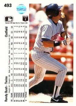 Randy Bush  baseball card collectible - Main Image 2