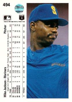 Mike Jackson  baseball card collectible - Main Image 2