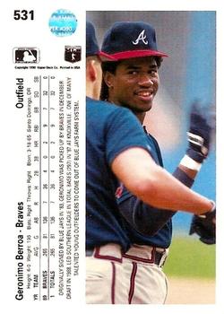 Geronimo Berroa  baseball card collectible - Main Image 2