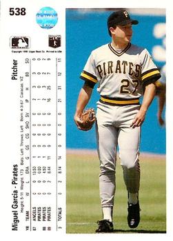 Miguel Garcia  baseball card collectible - Main Image 2