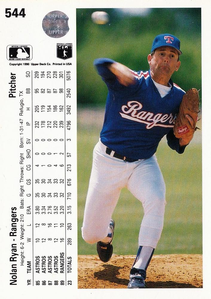 Nolan Ryan  baseball card collectible - Main Image 2