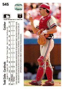 Todd Zeile  baseball card collectible - Main Image 2