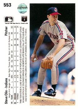 Steve Olin  baseball card collectible - Main Image 2