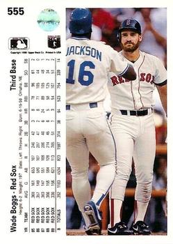 Wade Boggs  baseball card collectible - Main Image 2