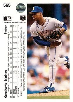 Gene Harris  baseball card collectible - Main Image 2