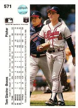 Tom Glavine  baseball card collectible - Main Image 2